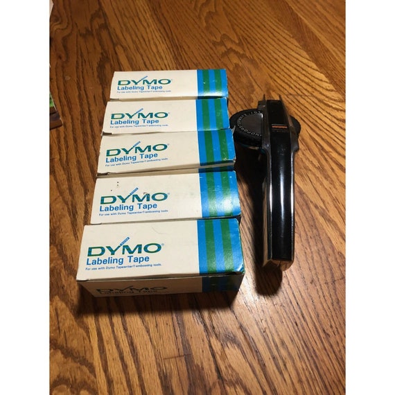 Dymo 1570 Label Maker and Lot of 40 Tape Rolls Etsy