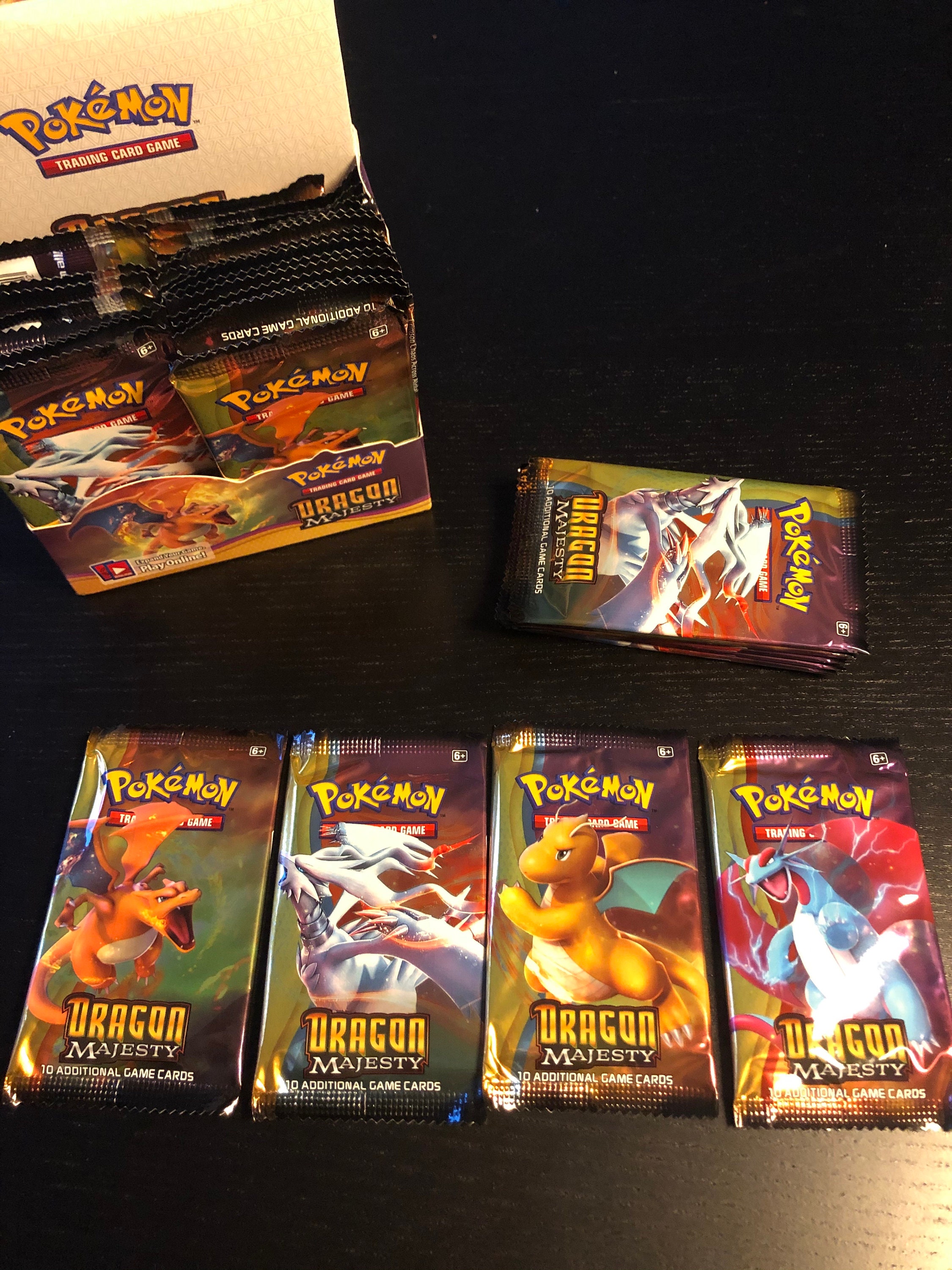Pokemon Dragon Majesty Booster Packs Proxy Etsy