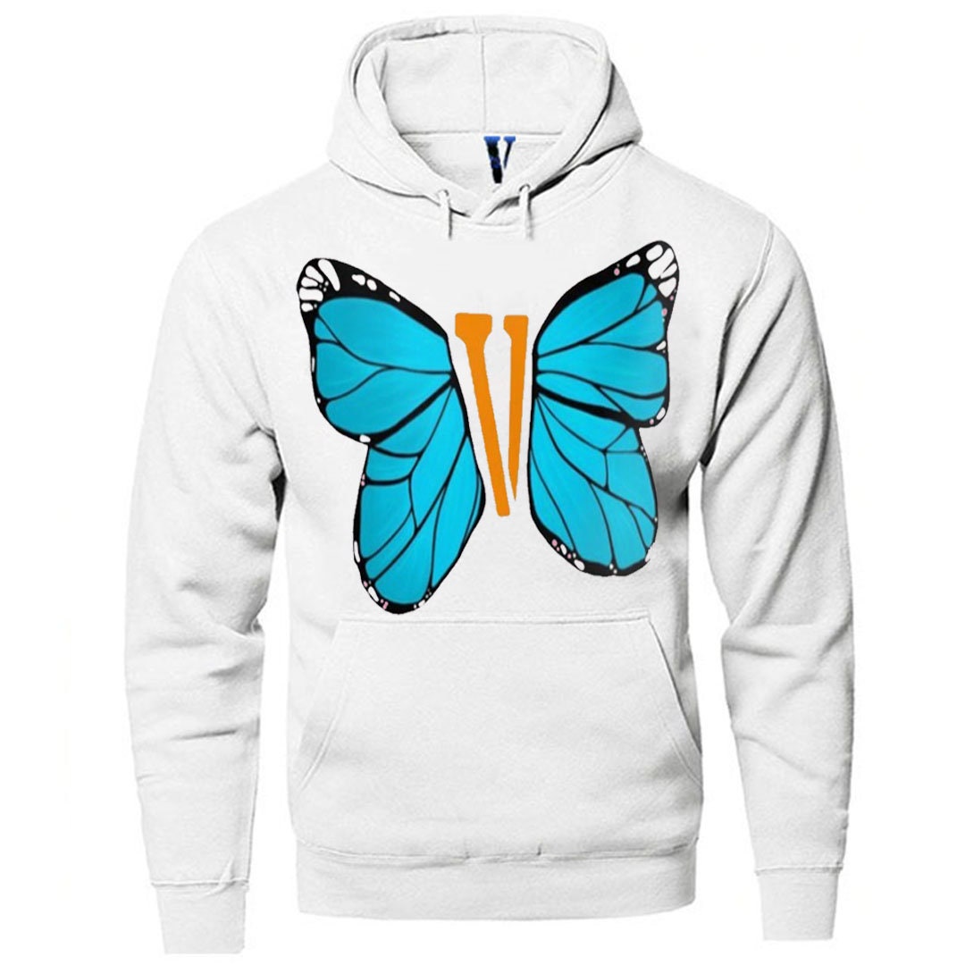 vlone blue hoodie