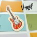 Electric Guitar Stickers/ Weatherproof Stickers/ Vinyl Stickers ...