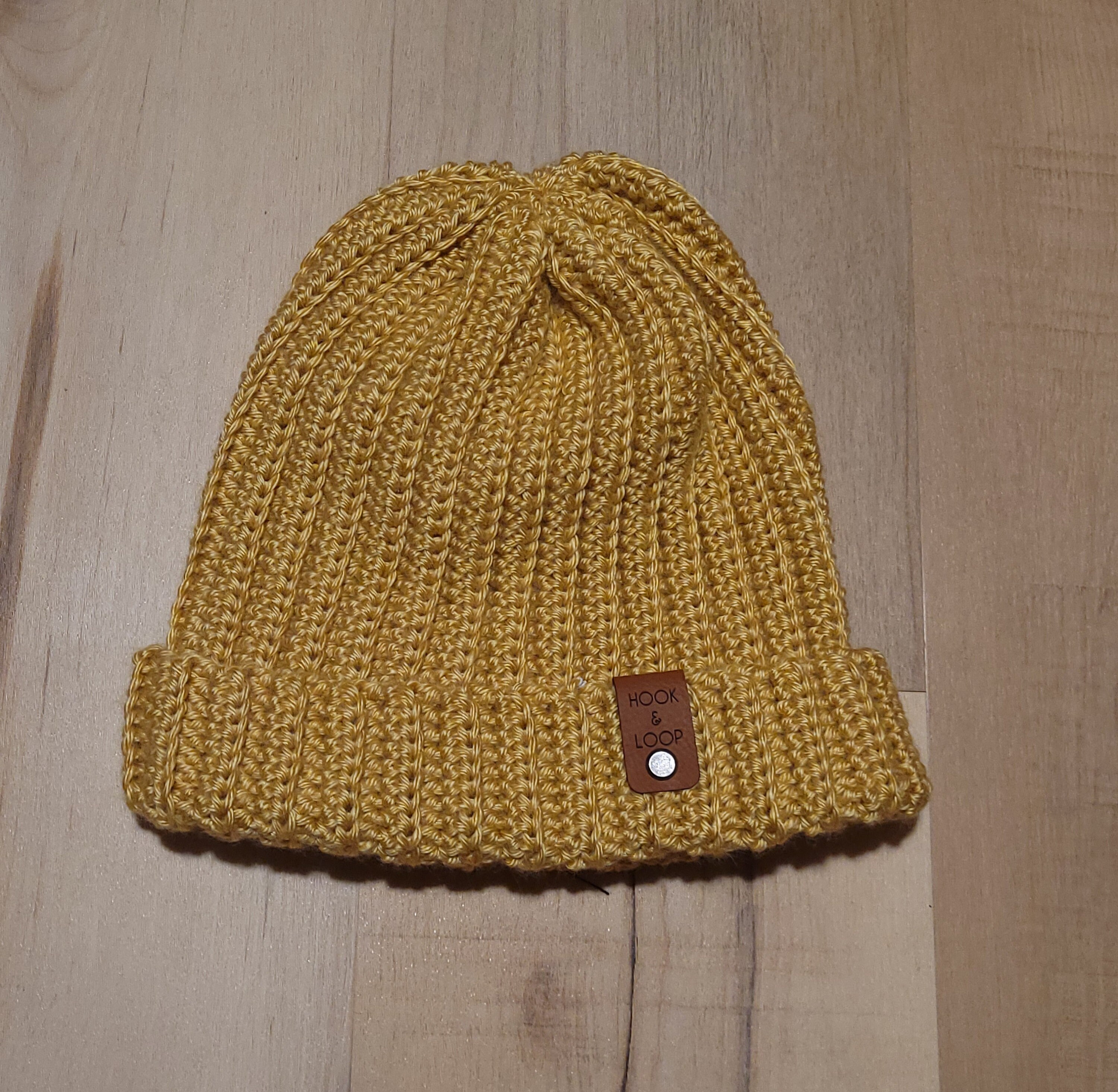 Men's/adult Large Yellow/gold Winter 