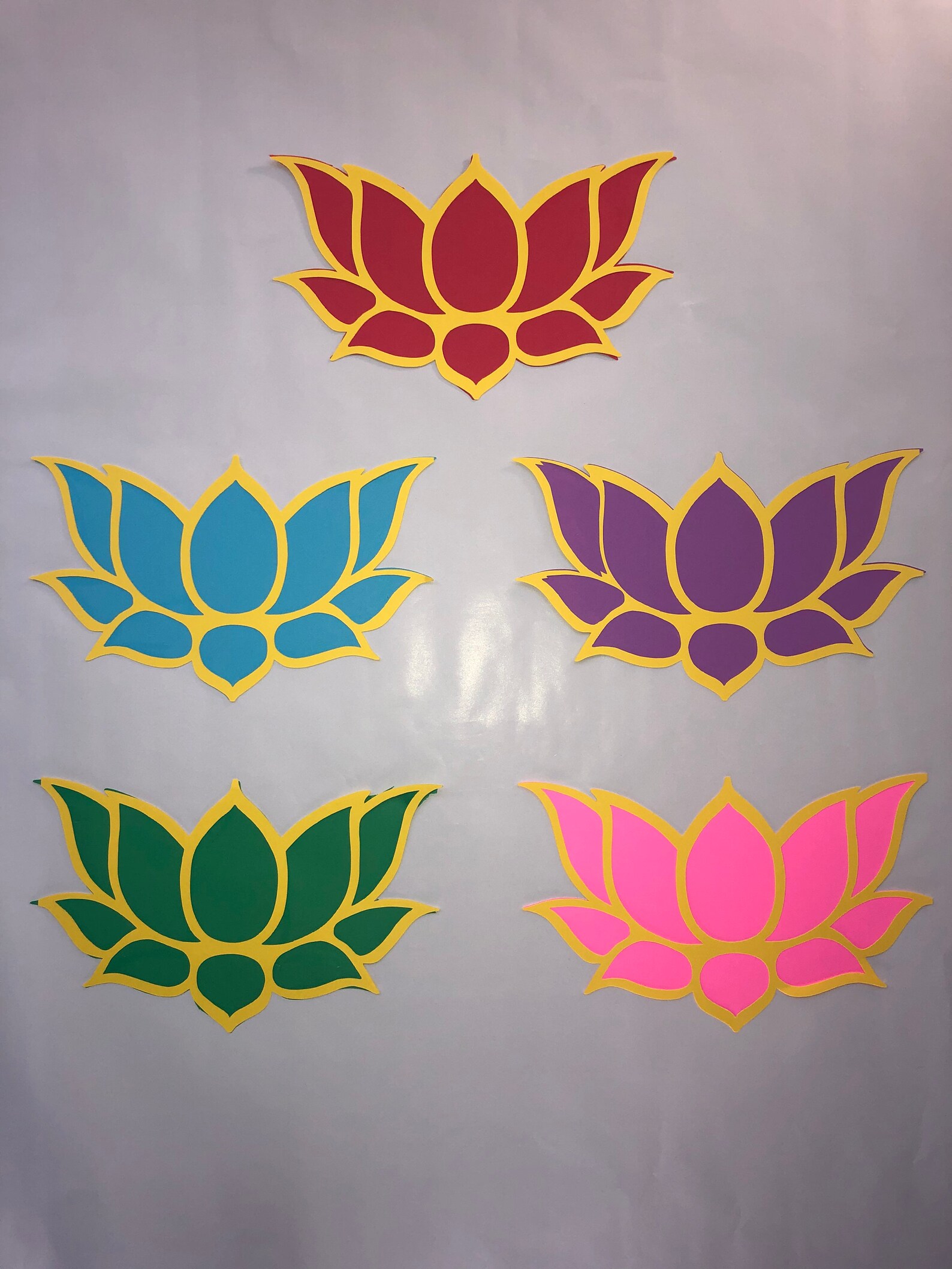 Lotus Cutouts for Indian Backdrop - Etsy