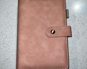 Budget Binder with 7 Clear Envelopes | A6 Binder | Ideal for Cash Stuffers, Budgeters, Personal Finance, Savings, Money Goals