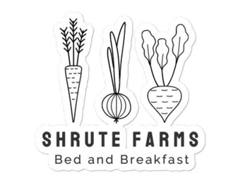 Shrute Farm Sticker