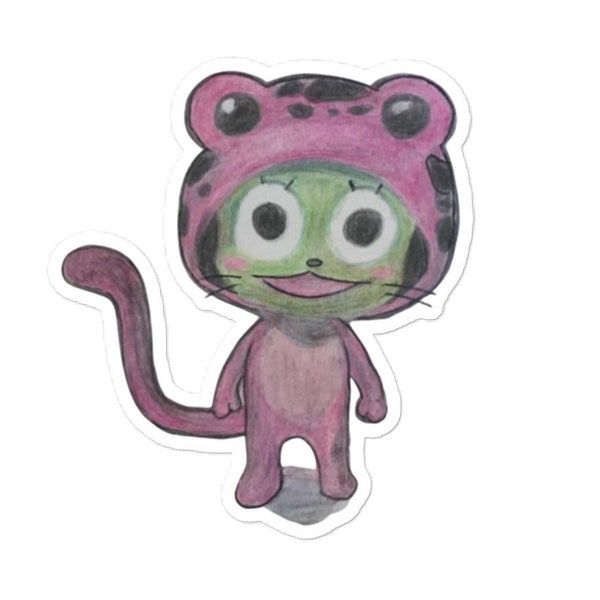 Sketched Frosch Fairytail Sticker