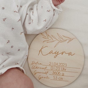 Regalo nascita personalizzato, regalo bambino, segno nascita, cartello in legno, ciao mondo, figlioccio, battesimo, targa nascita in legno