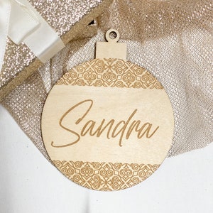 Personalized Christmas ball, Christmas decorations, wooden Christmas ball, Christmas pendant, Christmas tree decorations, Christmas gifts for children