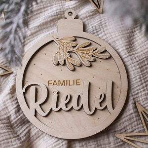 Personalized Christmas ball, Christmas decorations, wooden Christmas ball, Christmas pendant, Christmas tree decorations, Christmas gifts for children