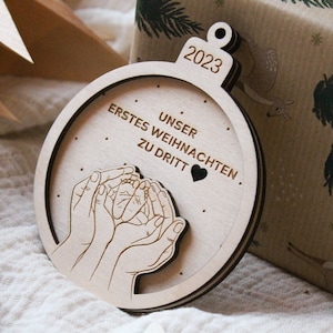 Personalized Christmas ball, Christmas decorations, wooden Christmas ball, Christmas pendant, Christmas tree decorations, Christmas gifts for children