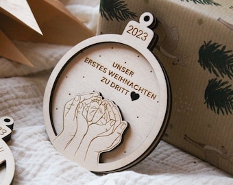 Personalized Christmas ball, Christmas decorations, wooden Christmas ball, Christmas pendant, Christmas tree decorations, Christmas gifts for children