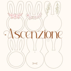 Blumen Hase SVG, Osterhase Svg, Frohe Ostern Svg, Frühling svg, Hase SVG Schnittdatei, Blumen Hase Svg, Tier Gesicht svg, BlumenKrone SVG