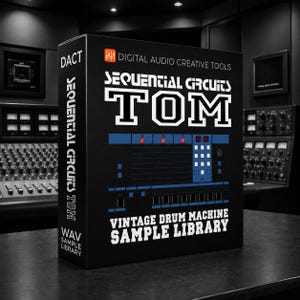 Biblioteca de samples de bateria eletrônica TOM da Sequential Circuits