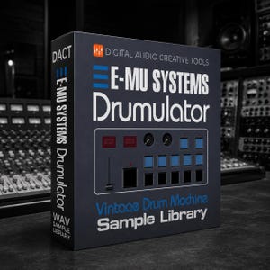 E-MU Drumulator Drum Machine Sample Library
