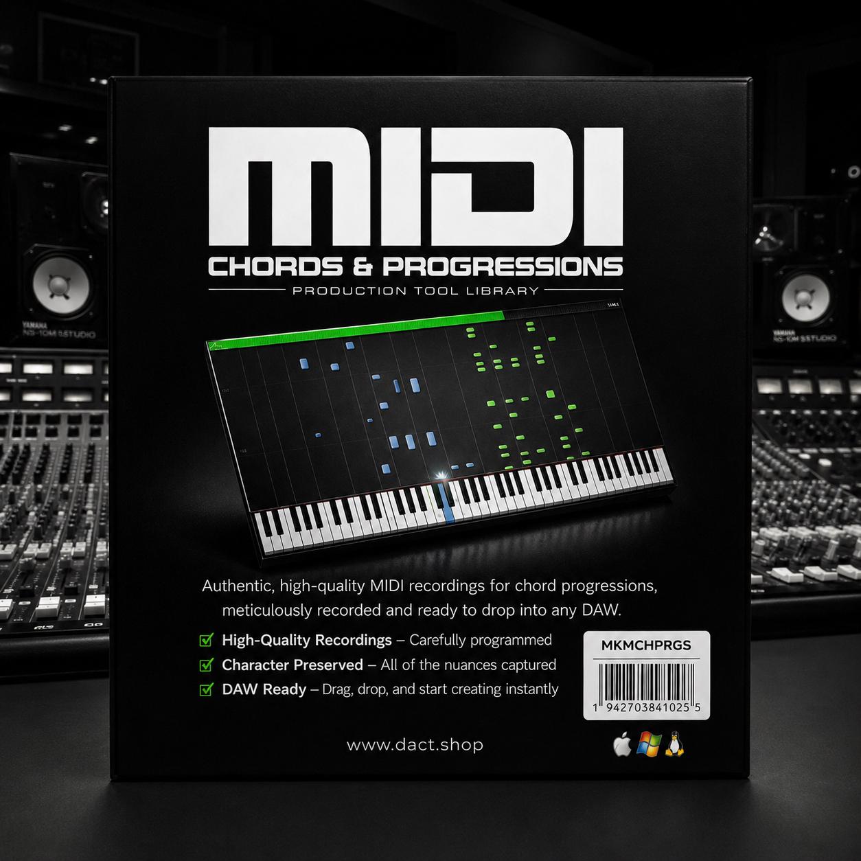 MIDI Chords & Progressions Production Tool Library - Etsy