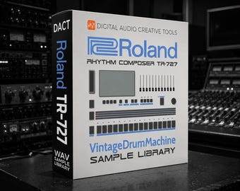 Roland TR-727 Drum Machine Sample Library