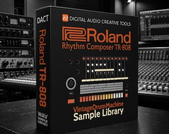 Roland TR-808 Drum Machine Sample Library