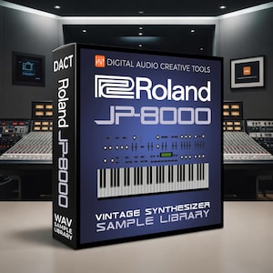 Biblioteca de muestras del sintetizador Roland JP-8000