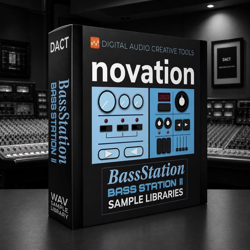 Novation Bassstation I & II Sample Library - Etsy