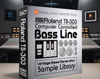 Biblioteca de muestras del sintetizador de bajo Roland TB-303