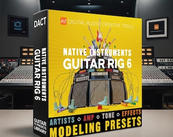 Native Instruments Guitar Rig 6 Pro Amplifier Modeling & FX Presets Library