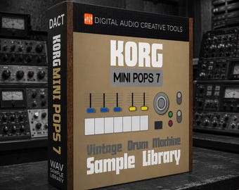Korg Mini Pops 7 Drum Machine Sample Library