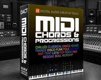 MIDI Chords & Progressions Production Tool Library