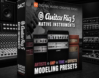 Native Instruments Guitar Rig 5 Pro Amplifier Modeling & FX Presets Library