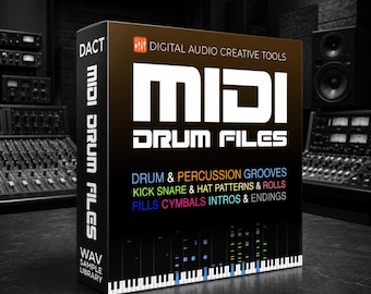 Bibliotheek met productietools voor MIDI-drumbestanden