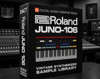 Roland Juno-106 Synthesizer Sample Library