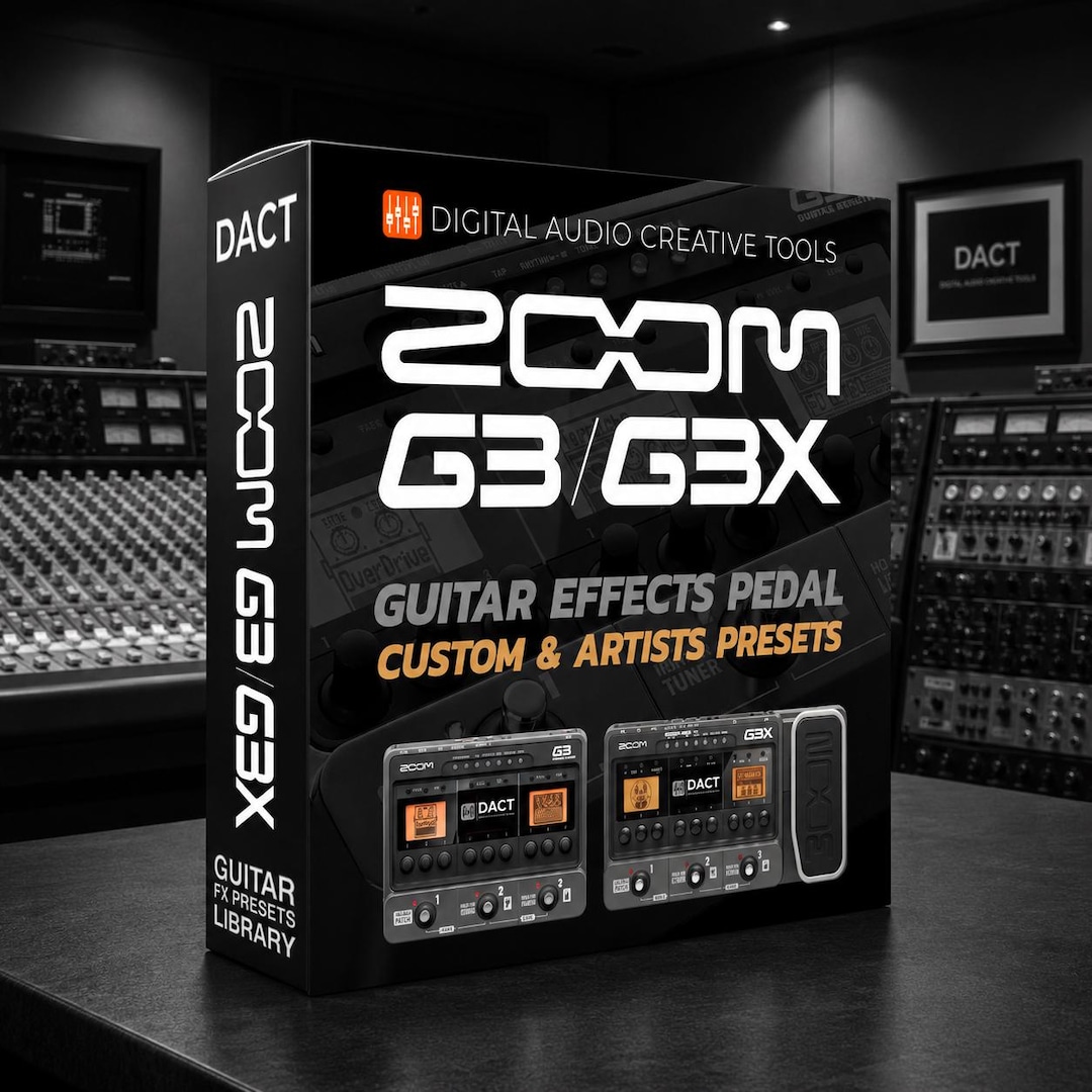 Zoom G3 / G3X Amplifier Modeling & FX Presets Library - Etsy