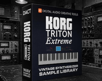 Korg Triton Extreme Synthesizer Sample Library