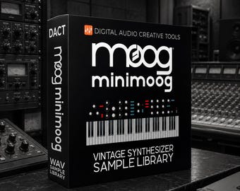 Moog Minimoog Synthesizer Sample Library
