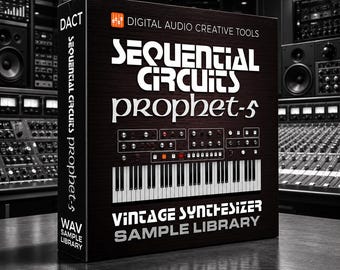 Sequential Circuits Prophet-5 Synthesizer Sample Library