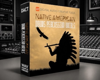 Native American Drums Percussion Vocals Sample Library