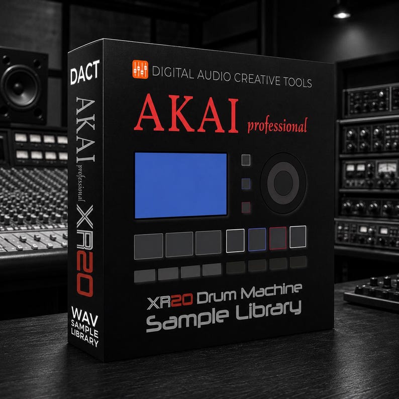 Akai XR20 Drum Machine Sample Library - Etsy