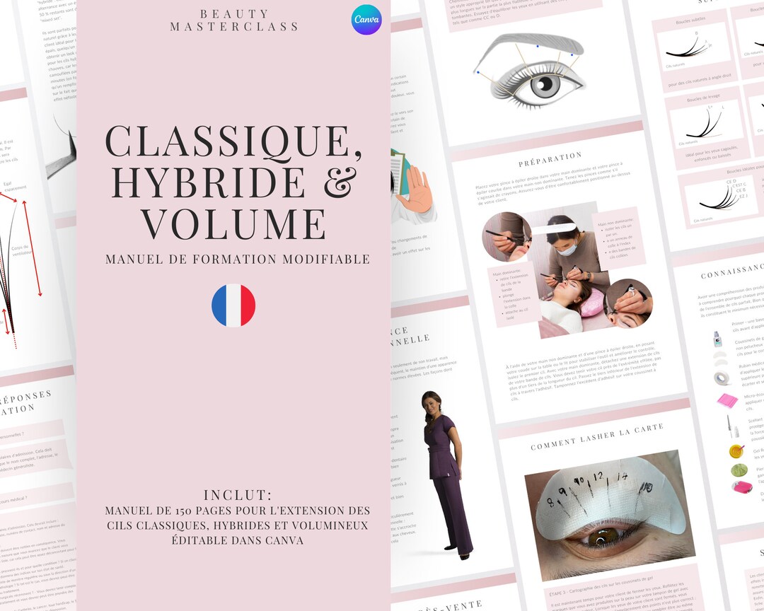 Livret Formation Extension De Cils Pdf Gratuit Manuel de formation sur les extensions de cils hybrides et volumineuses