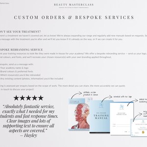 Microblading Training Bundle - Presentation, Training Manual, Theory Exam & Certificate for Beauty Academy Trainers bild 17