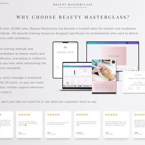 Microblading Training Bundle - Presentation, Training Manual, Theory Exam & Certificate for Beauty Academy Trainers bild 16