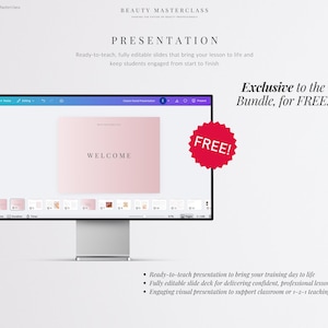 Microblading Training Bundle - Presentation, Training Manual, Theory Exam & Certificate for Beauty Academy Trainers bild 8