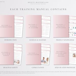 Microblading Training Bundle - Presentation, Training Manual, Theory Exam & Certificate for Beauty Academy Trainers bild 15