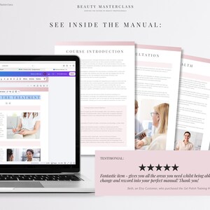 Microblading Training Bundle - Presentation, Training Manual, Theory Exam & Certificate for Beauty Academy Trainers bild 13