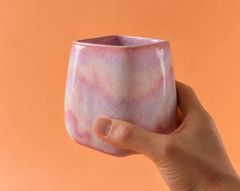 Slip Casting Plaster Mold for Handleless Square Mug - DC032
