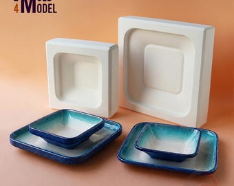 Slip Casting Plaster Molds for Plate and Soup Bowl (DC003, DC015)
