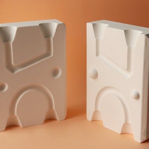 Handles Plaster Mold for Slip Casting, Casting Mold, Ceramic Mold - DC020