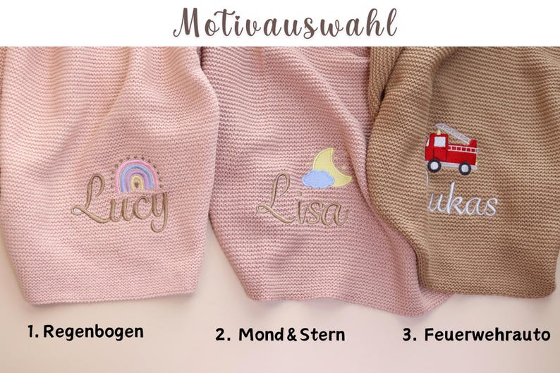 Baby Blanket Name Personalizedbaby Gift Birth Baptismpersonalized Gift