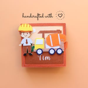 Quiet Book Traumberuf -  personalisierte Geschenke Kinder
