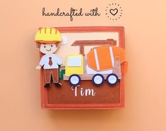 Quiet Book Dream Job - regali personalizzati per bambini