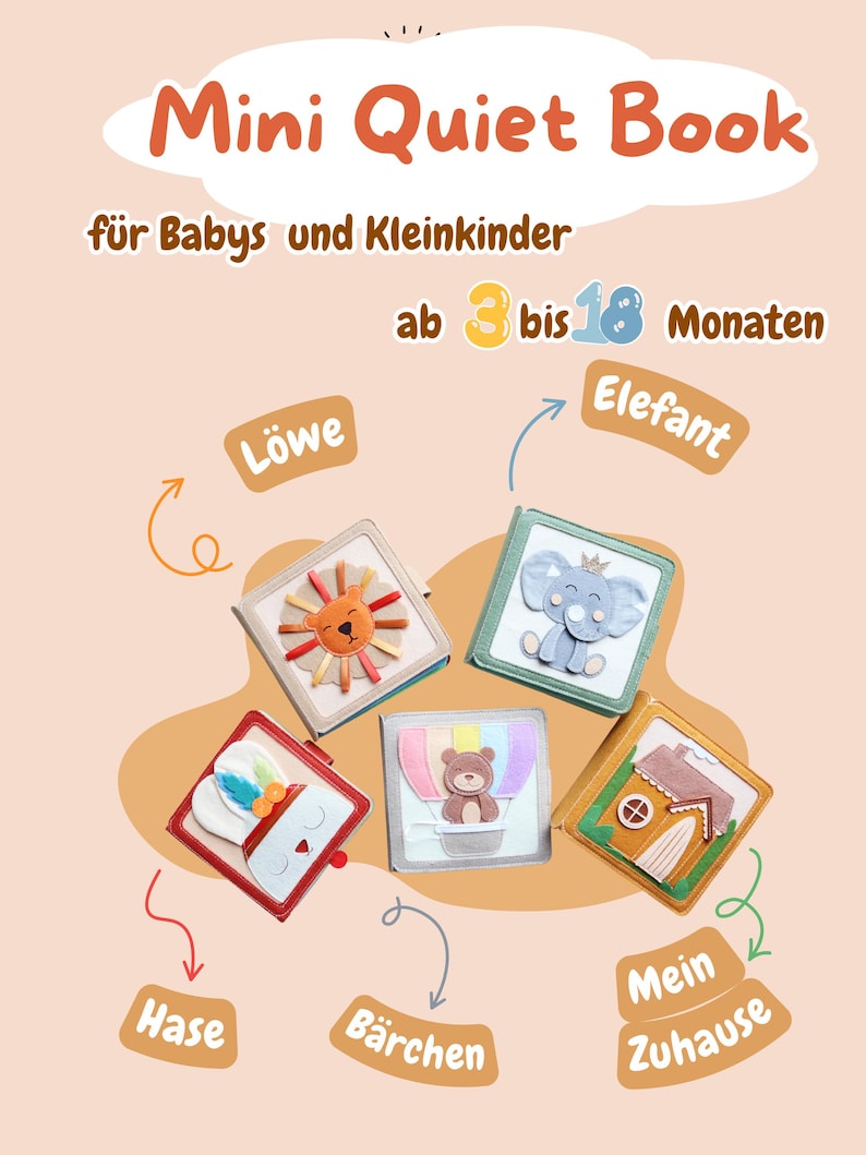 Personalized Activity Cube, Motor Skills Cube, Baby Play Cube, Fabric ...