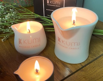 Beautiful Luxury Massage OIL Candles in Therapeutic & Fragrance ranges, Aromatherapy and 100% Vegan, Hand Made in the UK. NEW Scents added!