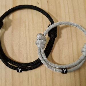 Armband Personalisiert Surferarmband Wunscharmband Freundschaftsarmband Buchstabe Partnerarmband Personalisiertes Armband Buchstaben